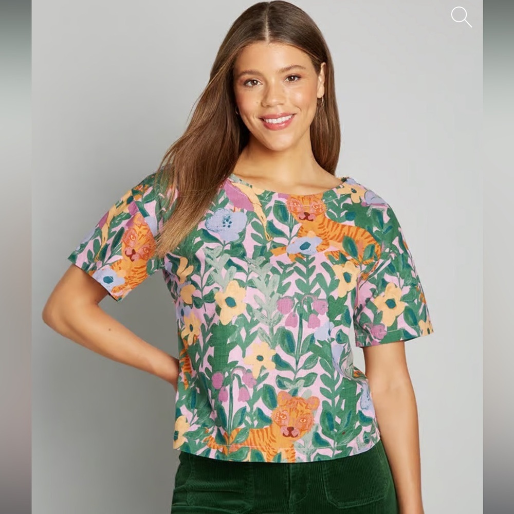 Princess Highway Tiger Hideaway Blouse, Multiple Sizes, NWT